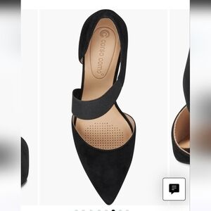 AWESOME Corso Como Denice Black Strappy Heels